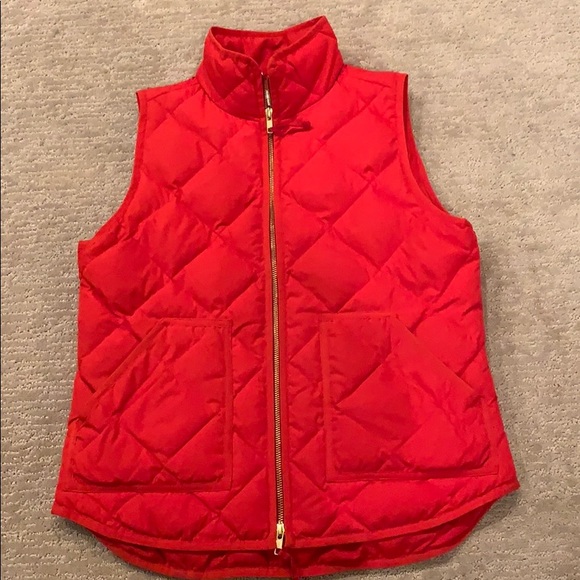 J. Crew Factory Jackets & Blazers - JCrew red vest